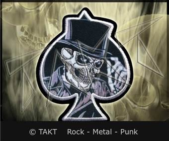 Nášivka - Nažehlovačka Lebka 10 Pik