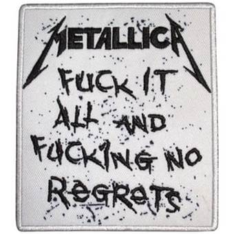 Nášivka - Nažehlovačka Metallica - No Regrets