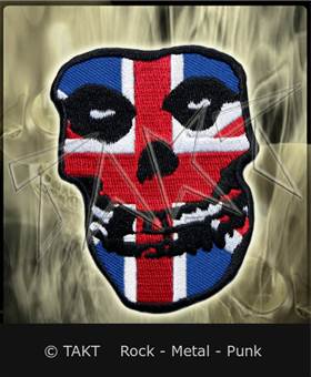 Nášivka - Nažehlovačka Misfits - British Skull