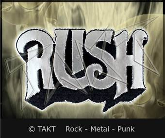 Nášivka - Nažehlovačka Rush - Logo stříbrné