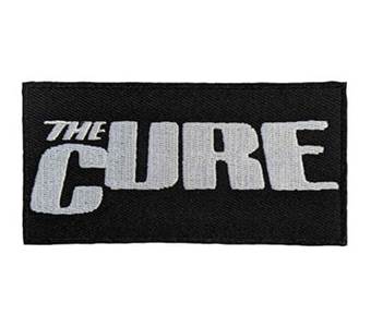 Nášivka - Nažehlovačka The Cure - Logo bílé
