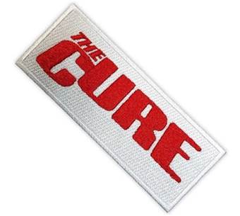 Nášivka - Nažehlovačka The Cure - Logo červené