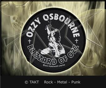 Nášivka Ozzy Osbourne - Blizzard Of Ozz