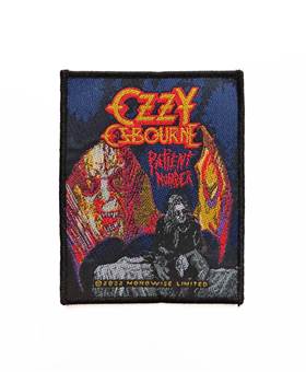 Nášivka Ozzy Osbourne - Patient Number 9