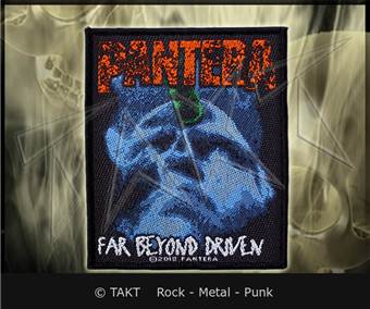 Nášivka Pantera - Far Beyond Driven