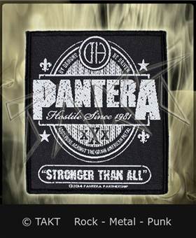 Nášivka Pantera - Stronger Than All