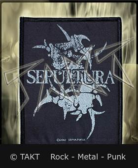 Nášivka Sepultura - Logo Grey