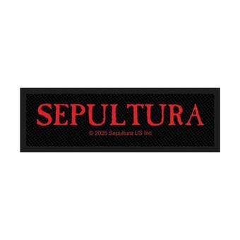 Nášivka Sepultura - Logo Red