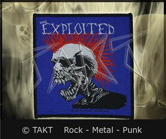 Nášivka The Exploited - Punk Skull 03