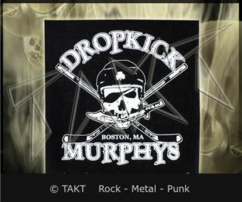 Nášivka velká Dropkick Murphys - Boston, Ma