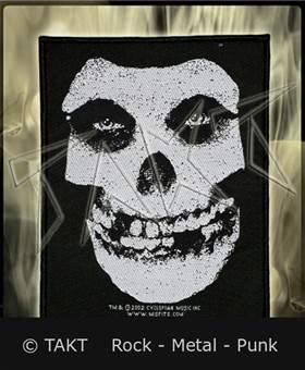 Nášivka velká Misfits - White Skull