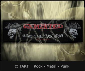 Nášivka velká The Exploited - Beat The Bastards