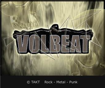 Nášivka Volbeat - Raven Logo