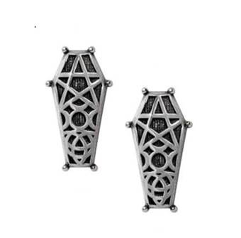 Náušnice Alchemy Hex Coffin