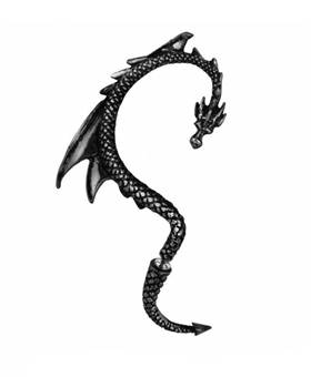 Náušnice Alchemy The Dragons Lure černá