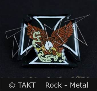 Odznak Kříž - Ride Free