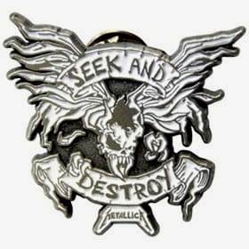 Odznak Metallica - Seek & Destroy