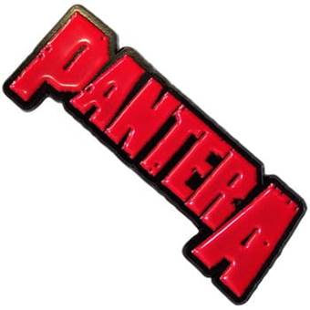 Odznak Pantera - Logo - červené