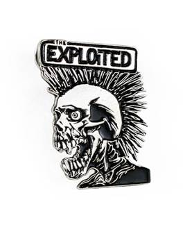 Odznak The Exploited - Skull
