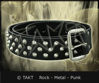 Opasek na kalhoty Kužely střední 3 řady nepravidelný 02