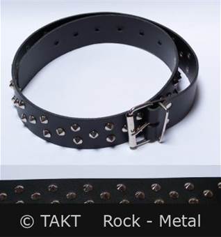 Opasek na kalhoty - Kužely střední 3 řady nepravidelný