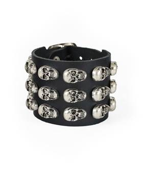 Pás na ruku 3 řady - Lebka