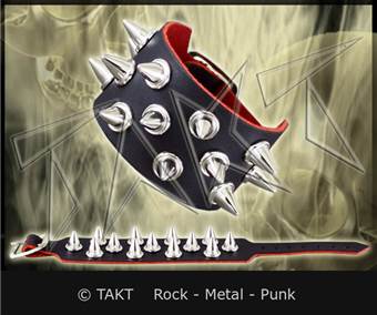 Pás na ruku špice 3 řady nepravidelný červený podklad