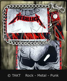 Peněženka Metallica - Smudge Keeper s řetízkem