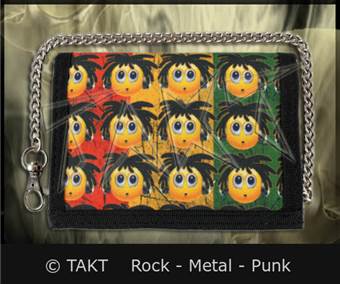 Peněženka s Řetízekem Rasta Smile Dread Headphones