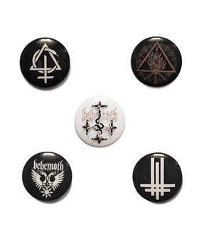 Placka Behemoth - Opvs Contra Natvra / set 5 kus