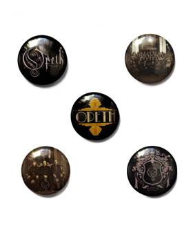 Placka Opeth - The Last Will And Testament / sada 5 kusů