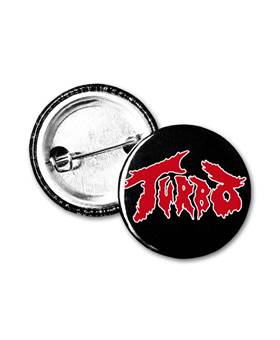 Placka se špendlíkem Turbo - Logo