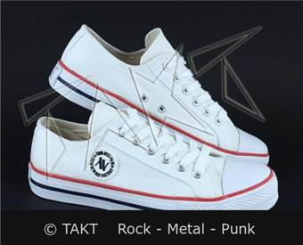 Plátěné boty / tenisky nízké New Age 2  bílé r. 36 - 41