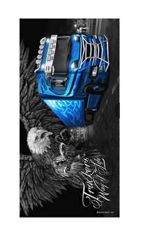 Plážový ručník Truckers Way