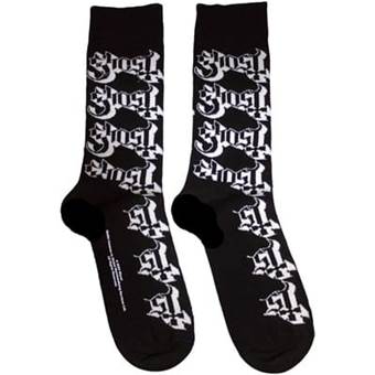 Ponožky Ghost - Logo Pattern