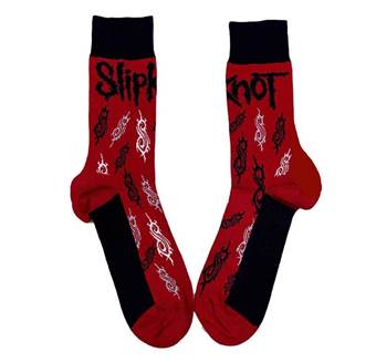 Ponožky Slipknot - Tribal S - červené
