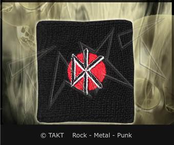 Potítko na ruku / zápěstí - Dead Kennedys - Dk Logo