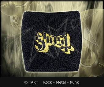 Potítko na ruku / zápěstí - Ghost - Logo