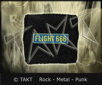 Potítko na ruku / zápěstí - Iron Maiden - Flight 666