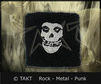 Potítko na ruku / zápěstí - Misfits - Skull