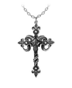 Přívěšek Alchemy Cross Of Baphometh