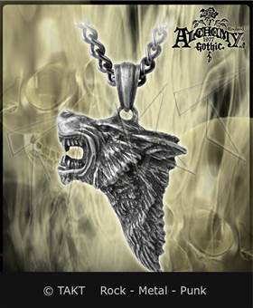 Přívěšek Alchemy Dark Wolf
