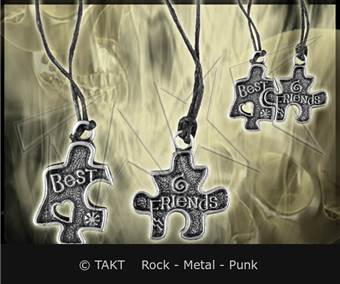 Přívěšek Best Friends 3 puzzle komplet