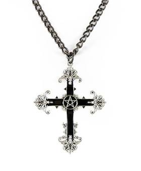 Přívěšek Kříž 02 Pentagram