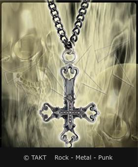 Přívěšek Kříž obrácený 12