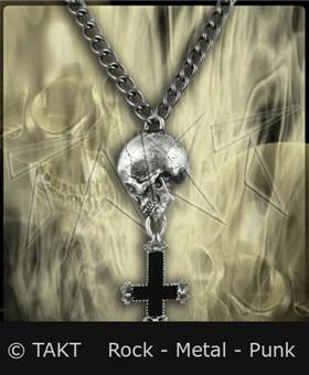 Přívěšek Lebka 22 kříž