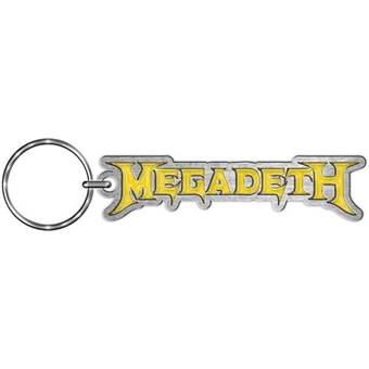 Přívěsek Megadeth - Logo - žlutý