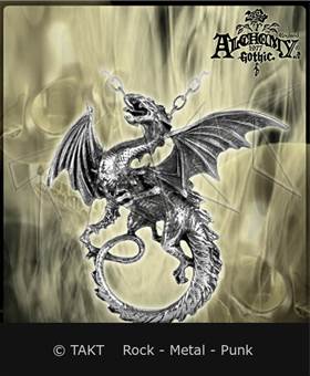 Přívěšek na krk Alchemy The Whitby Wyrm