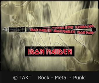 Řemínek na krk Iron Maiden - Logo
