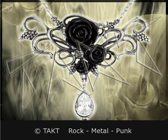 Řetízek na krk Alchemy Bacchanal Rose